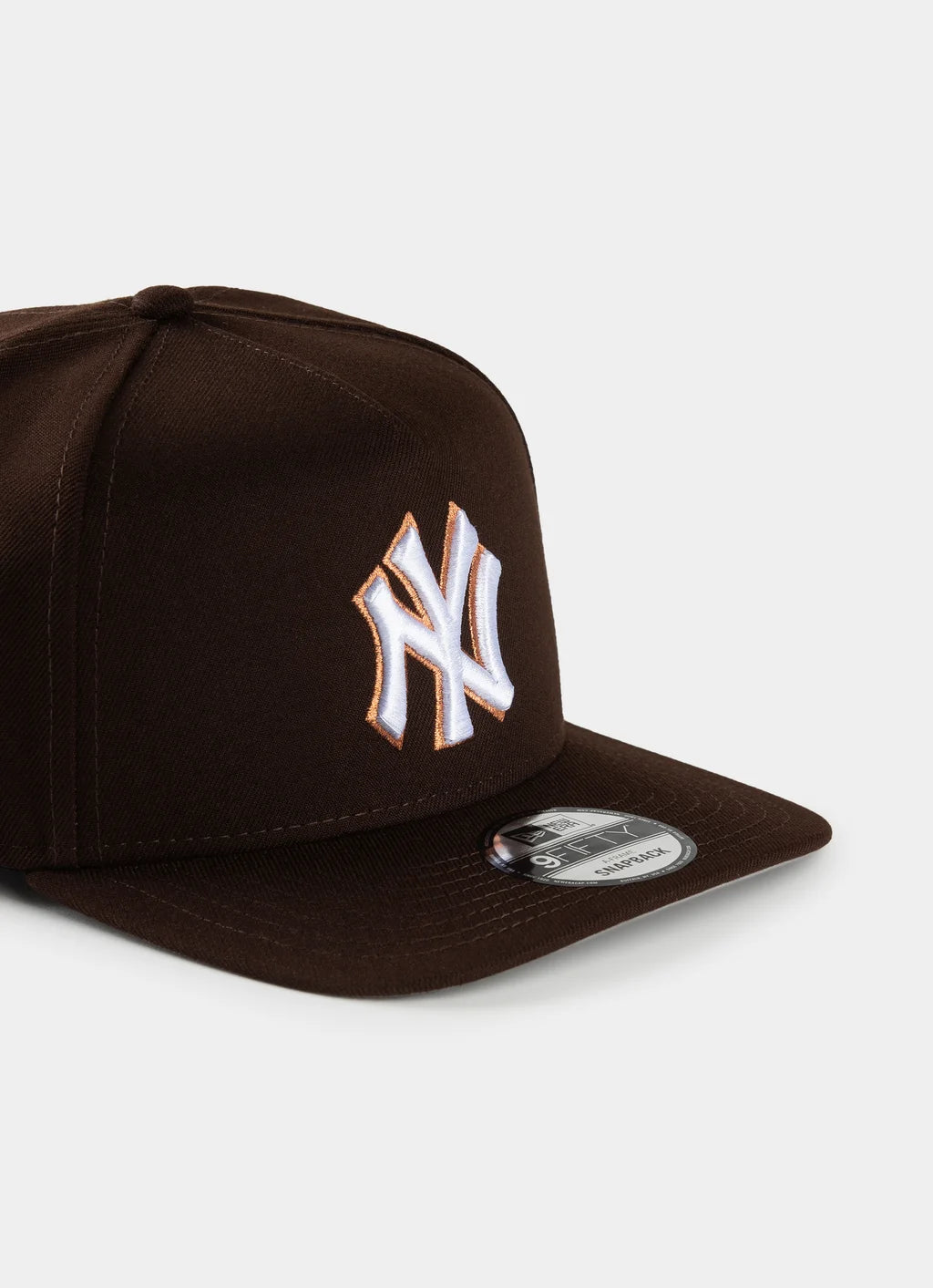 .New Era MLB 9Fifty A-Frame NY Yankees Snapback - BROWN - (60766876) - F
