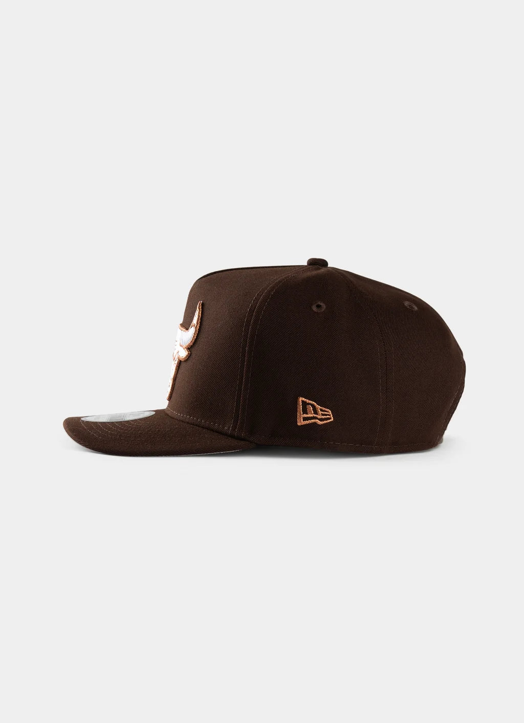 .New Era NBA 9Fifty A-Frame Chicago Bulls Snapback - BROWN - (60766875) - F