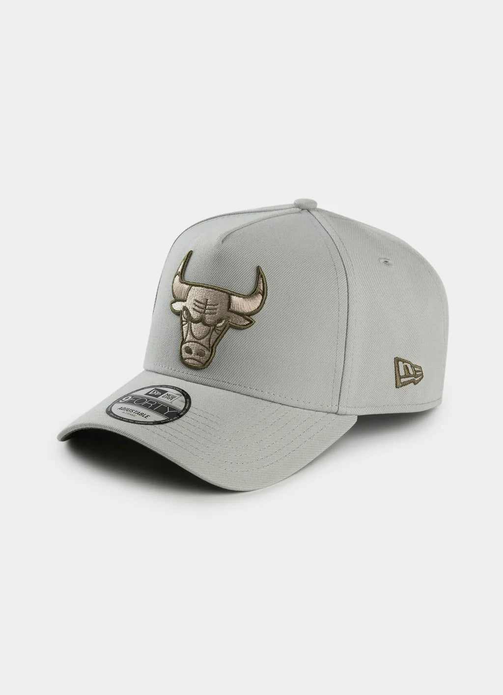 .NEW ERA 940 A-FRAME CHICAGO BULLS SNAPBACK - NEW OLIVE - (12891468) - F