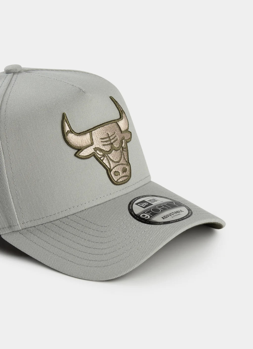 .NEW ERA 940 A-FRAME CHICAGO BULLS SNAPBACK - NEW OLIVE - (12891468) - F