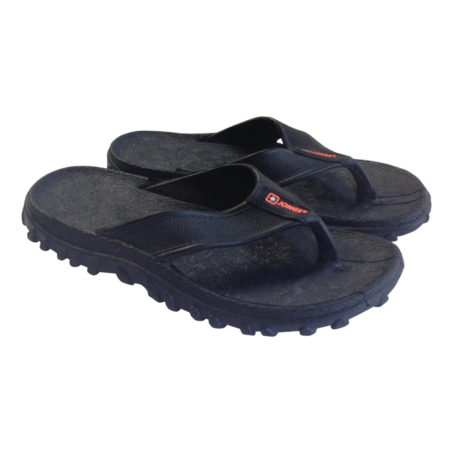.NZ Jandal Pat Jong Jandal - Black