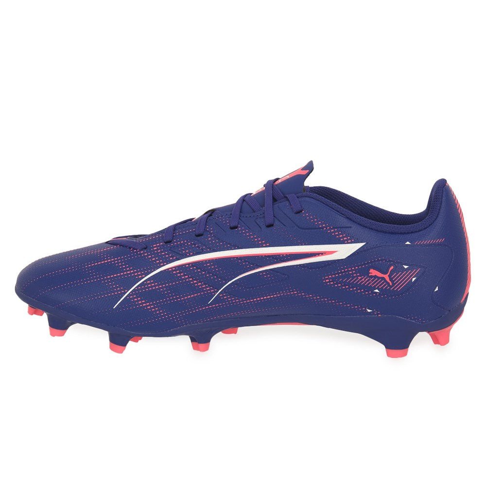 .PUMA ULTRA 5 PLAY FG/AG Unisex Football Boots - ELECTRIC BLUE/CORAL - (107689 01) - LAZ - R2L17