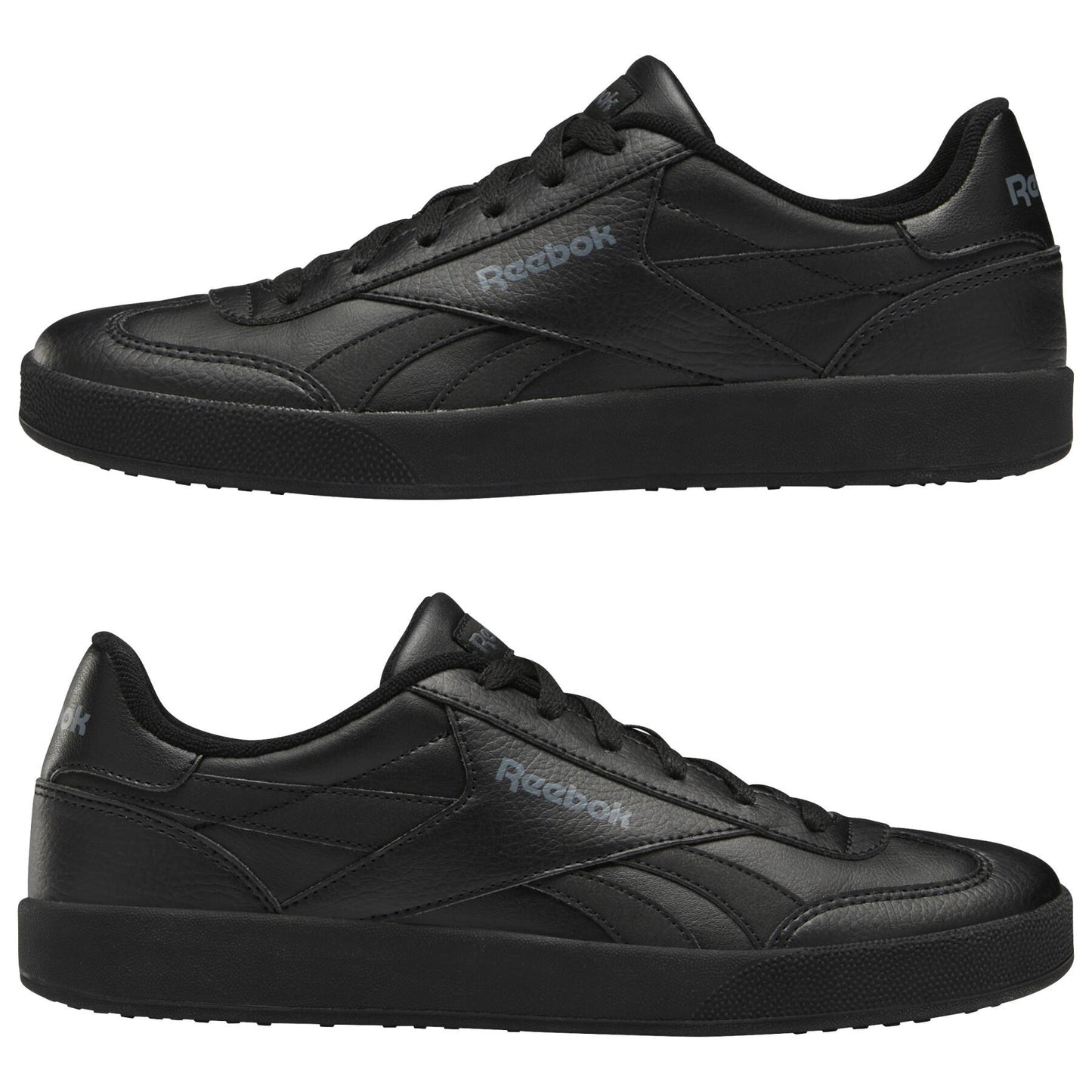 .Reebok Mens Smash Edge - Black/Grey/Black - (100008254) - SMH - R1L4