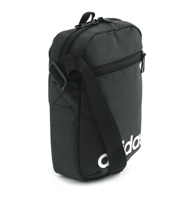 .Adidas Linear Core Organizer Bag Black / White - (HT4738) - F
