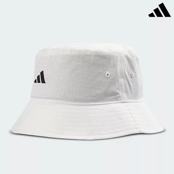 .ADIDAS SPORTSWEAR CLASSIC BUCKET HAT WHITE - Off-White/Black - (JG3661) - F