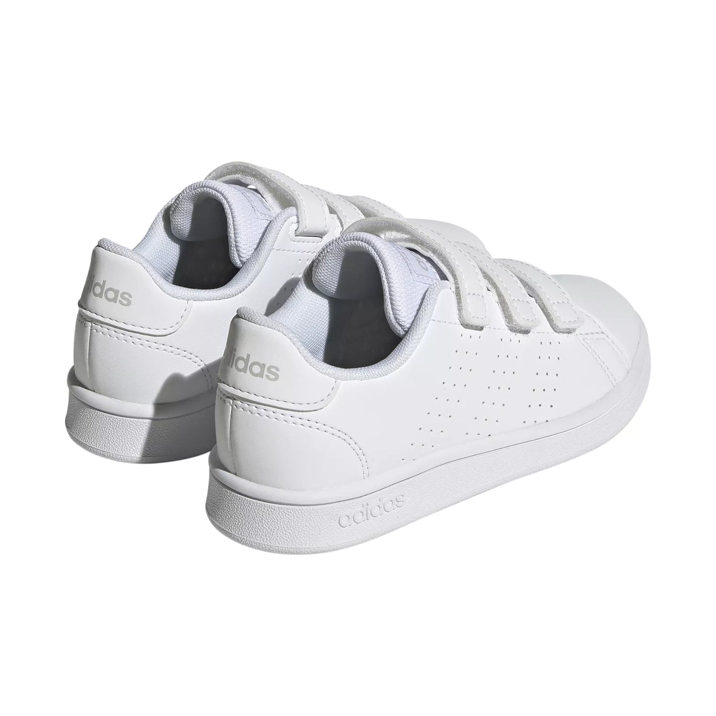 .Adidas KIDS Advantage CF C - FTWWHT/FTWWHT/GREONE - (IG2517) - GON - R2L14