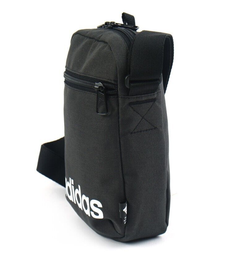 .Adidas Linear Core Organizer Bag Black / White - (HT4738) - F