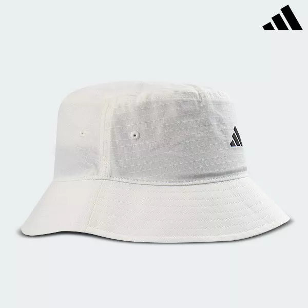 .ADIDAS SPORTSWEAR CLASSIC BUCKET HAT WHITE - Off-White/Black - (JG3661) - F