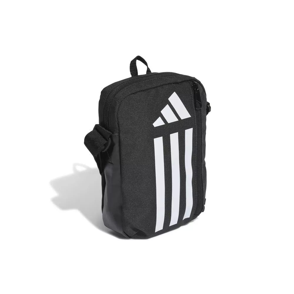 .ADIDAS TRAINING ORGANIZER SHOULDER BAG - BLACK/WHITE - ( HT4752 ) - F