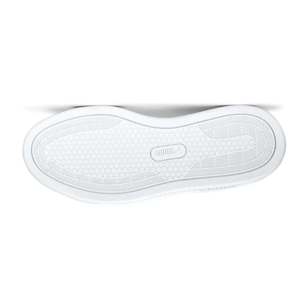 .Puma Womens Smash Platform V3 WHITE/SILVER - (390758 01) - PF3- R1L5