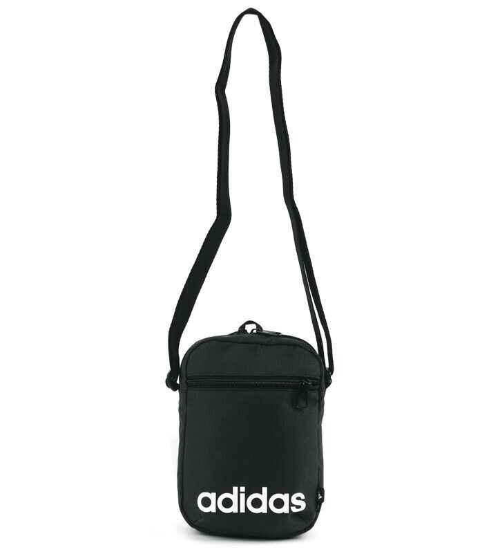 .Adidas Linear Core Organizer Bag Black / White - (HT4738) - F
