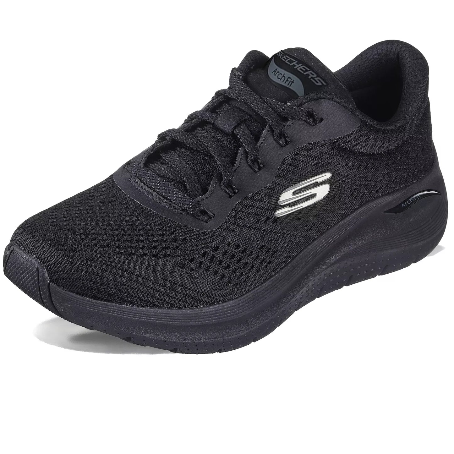 .Skechers Womens Arch Fit 2.0 Big League - BLACK/BLACK - (150051/BBK) - BLG - R2L16