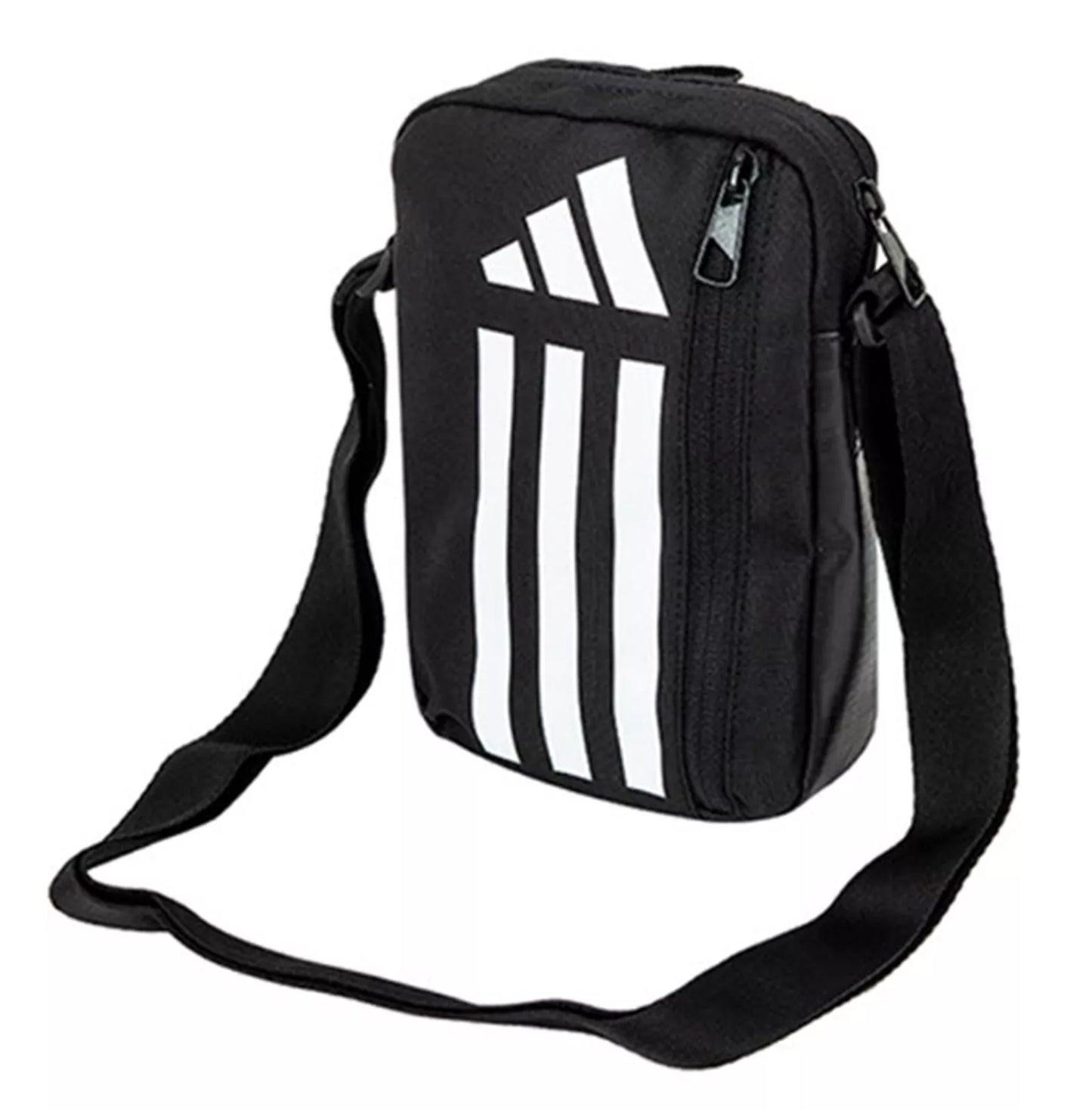.ADIDAS TRAINING ORGANIZER SHOULDER BAG - BLACK/WHITE - ( HT4752 ) - F