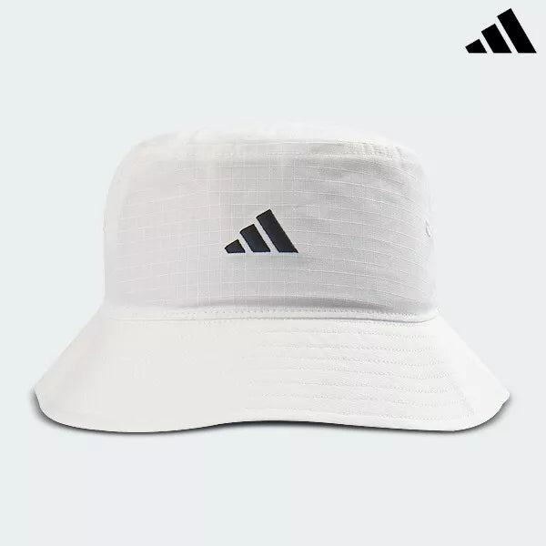 .ADIDAS SPORTSWEAR CLASSIC BUCKET HAT WHITE - Off-White/Black - (JG3661) - F