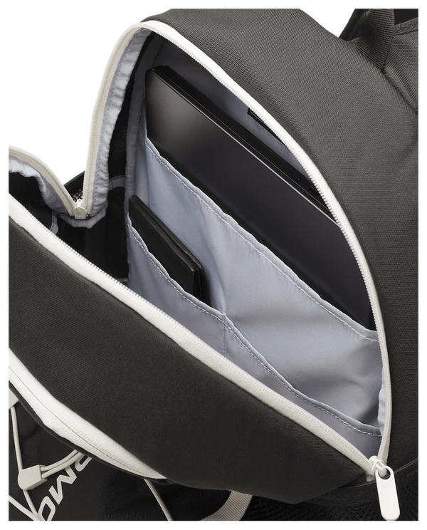 .Under Armour Hustle Sport 6 Backpack - Black/Black/White - (6000397-006) - C25