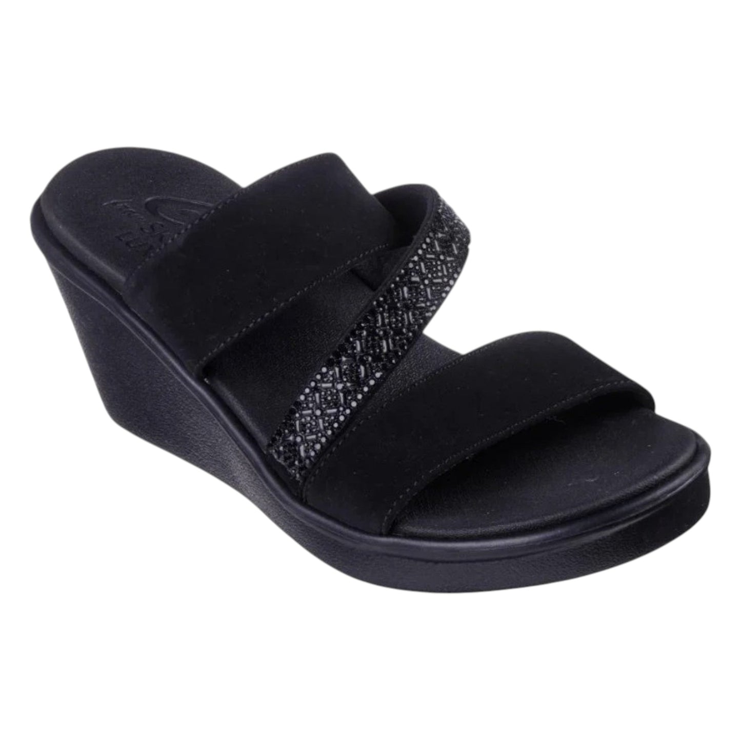 .Skechers Rumble On Social Glam - Black/Black - (119611.BBK) - MGB - R2L16