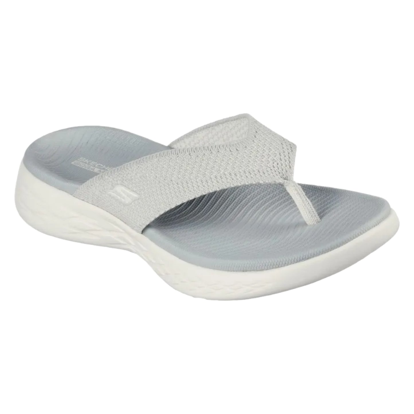 .Skechers Womens OnTheGo 600 Flourish Grey - (140703/GRY) - GRY - R2L16