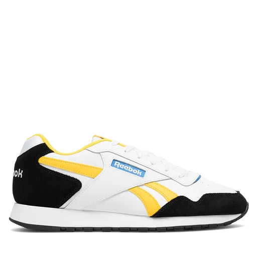 .Reebok Mens Glide - WHITE/CLASSIC YELLOW/VECTOR RED - (100074227) - ICE - R1L5