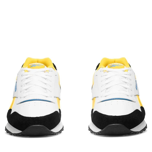 .Reebok Mens Glide - WHITE/CLASSIC YELLOW/VECTOR RED - (100074227) - ICE - R1L5