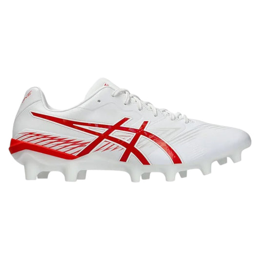 .ASICS MENS SWIFT STRIKE - WHITE/RED - (1101A065.101) - FRY - R2L17
