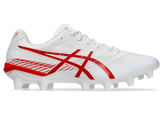 .ASICS MENS SWIFT STRIKE - WHITE/RED - (1101A065.101) - FRY - R2L17