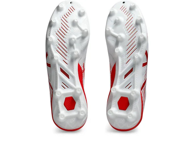 .ASICS MENS SWIFT STRIKE - WHITE/RED - (1101A065.101) - FRY - R2L17