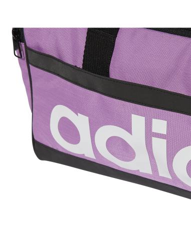 .Adidas Liner Duffel Bag Medium - PURPLE/WHITE - (IZ1898) - C17