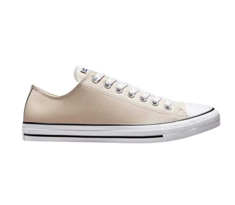 + Unisex Converse Chuck Taylor All Star Faux Leather Low Top Desert Sand (172699) - SAN - R1L8