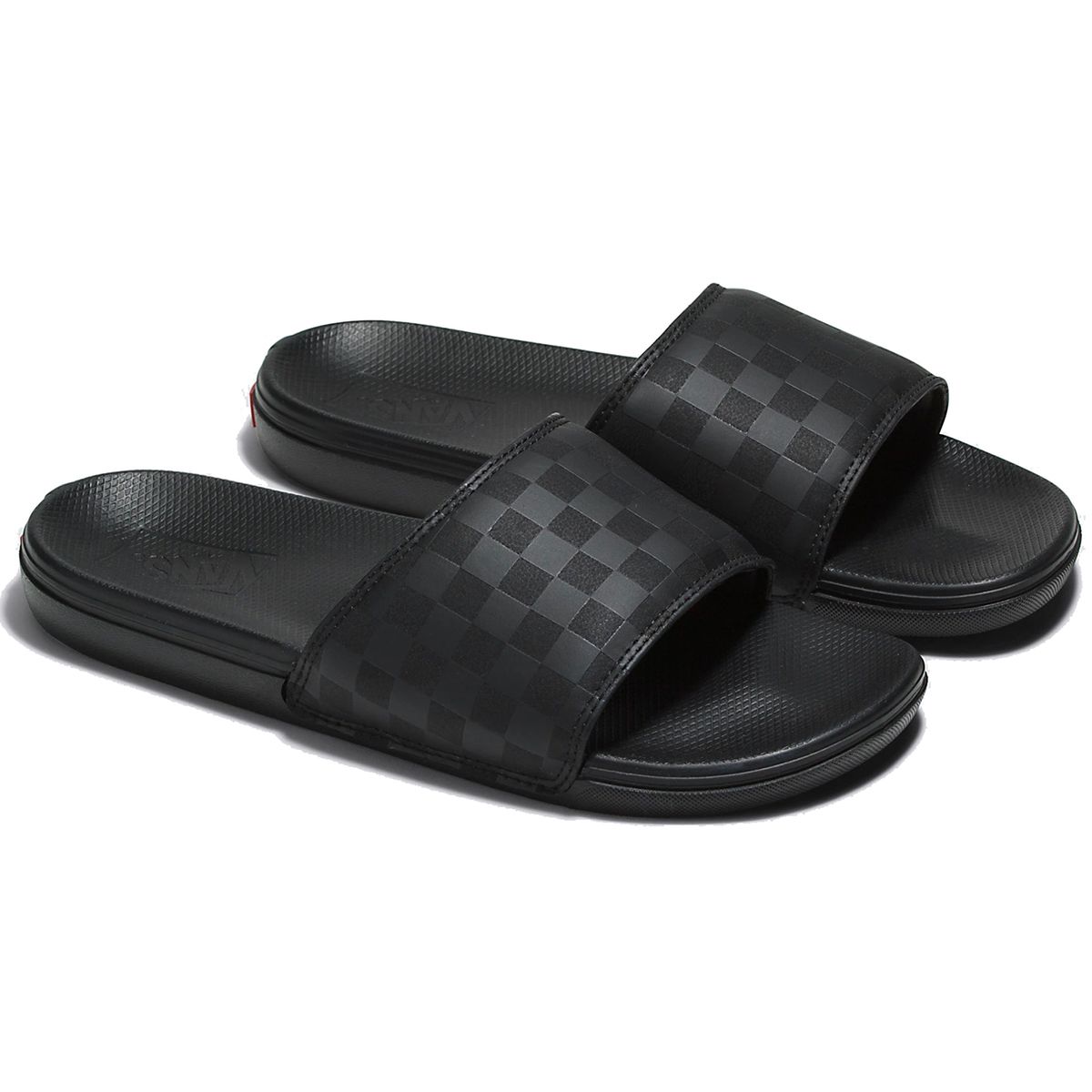 - Vans Mens La Costa Slides CheckBoard Black - (VNA5HF5276.BLK) - COS - R2L16