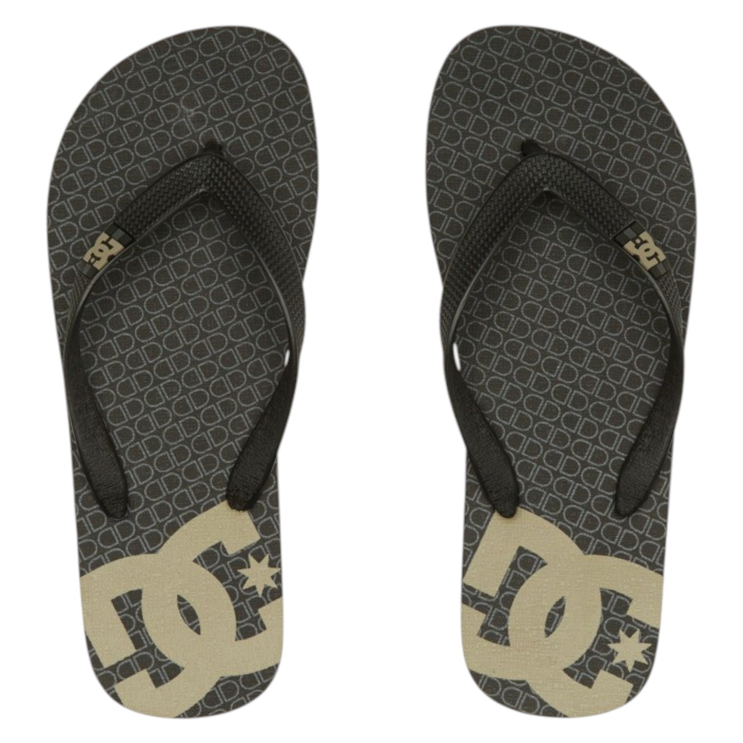 SPRAY - FLIP-FLOPS FOR MEN BLACK/TAN - (ADYL100080) - F