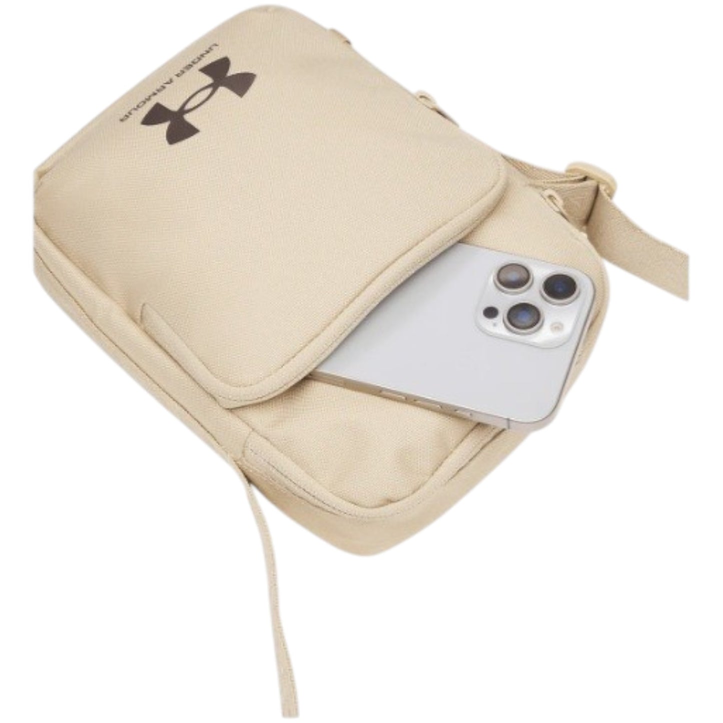 .Under Armour Loudon Lite Crossbody Bag - KHAKI/BROWN - (1381912-234) - F