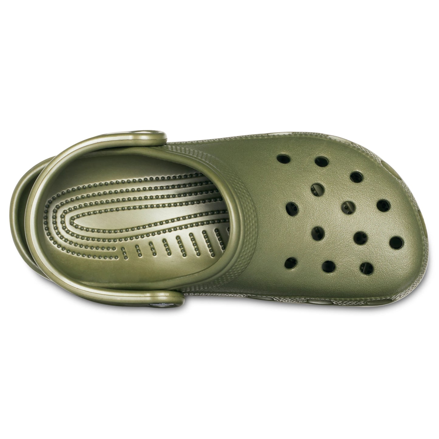 .Crocs Unisex Original Classic Clogs Army Green (Beach)- (10001 309) - F