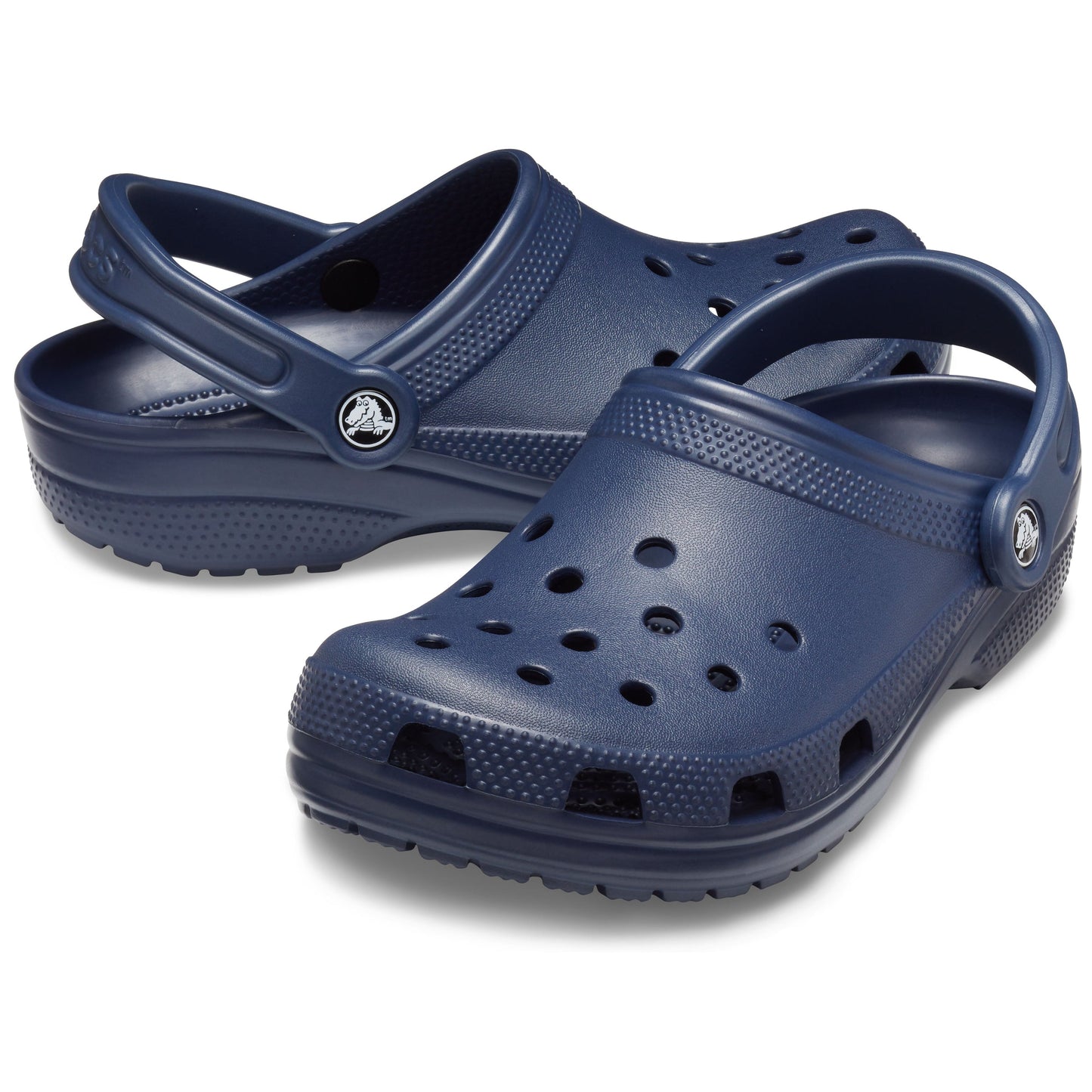 .Crocs Adukts Unisex Original Classic Clogs Navy Blue (Beach)- (10001 410) - F
