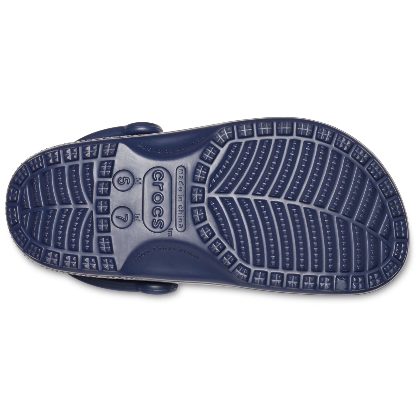 .Crocs Unisex Original Classic Clogs Navy Blue (Beach)- (10001 410) - F