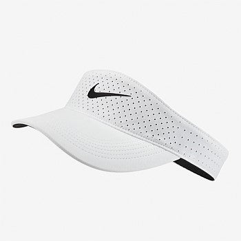 Black and 2024 white nike visor