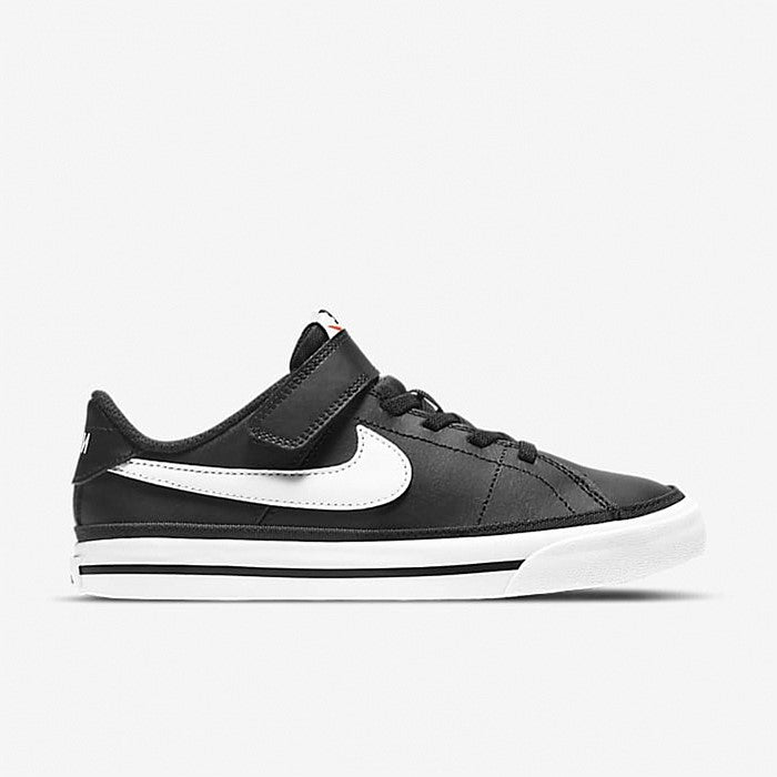 .Nike Kids Court Legacy BLACK/WHITE - (DA5381 002) - TZ -R1L2