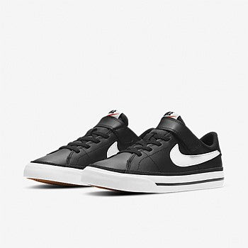 .Nike Kids Court Legacy BLACK/WHITE - (DA5381 002) - TZ -R1L2