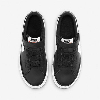 .Nike Kids Court Legacy BLACK/WHITE - (DA5381 002) - TZ -R1L2