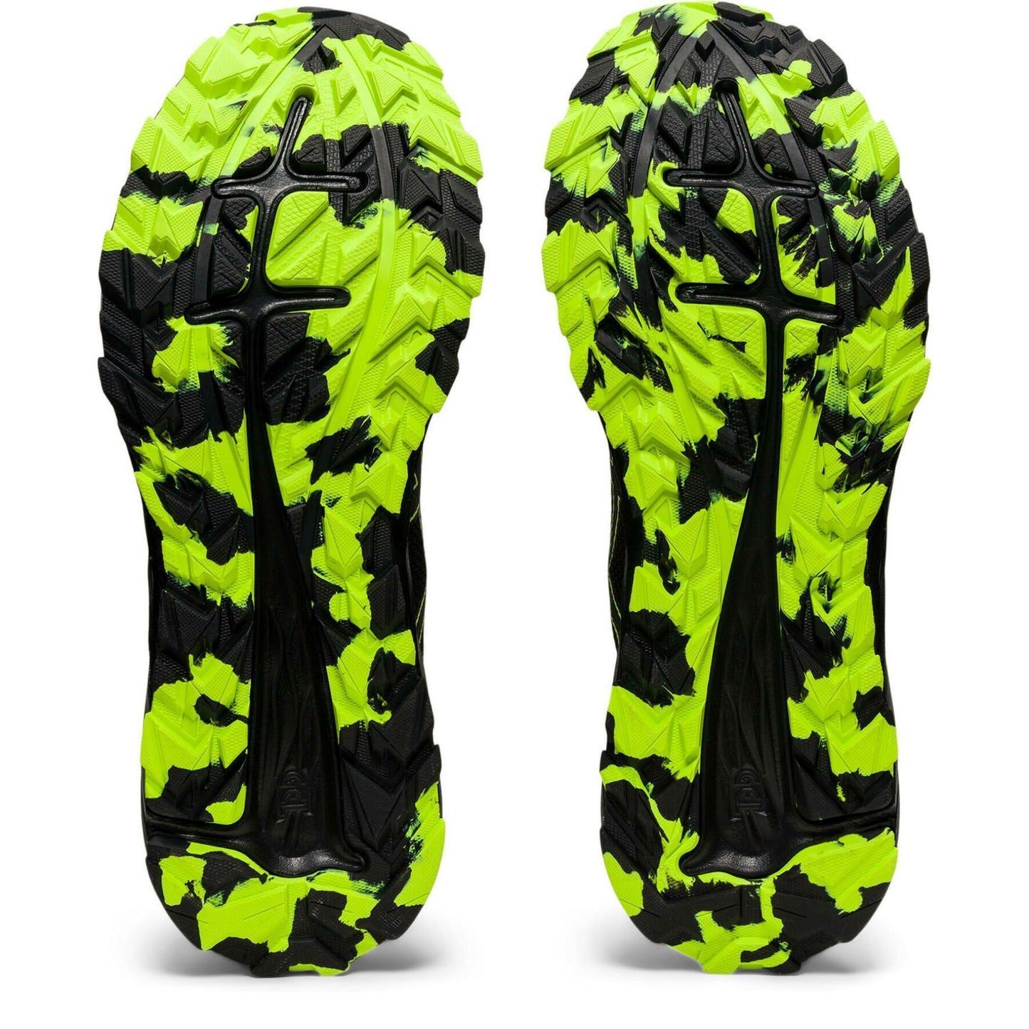 .Asics Mens Gel Excite Trail - Black/Hazard Green - (1011B194-002) - TRL - R2L11 L/P