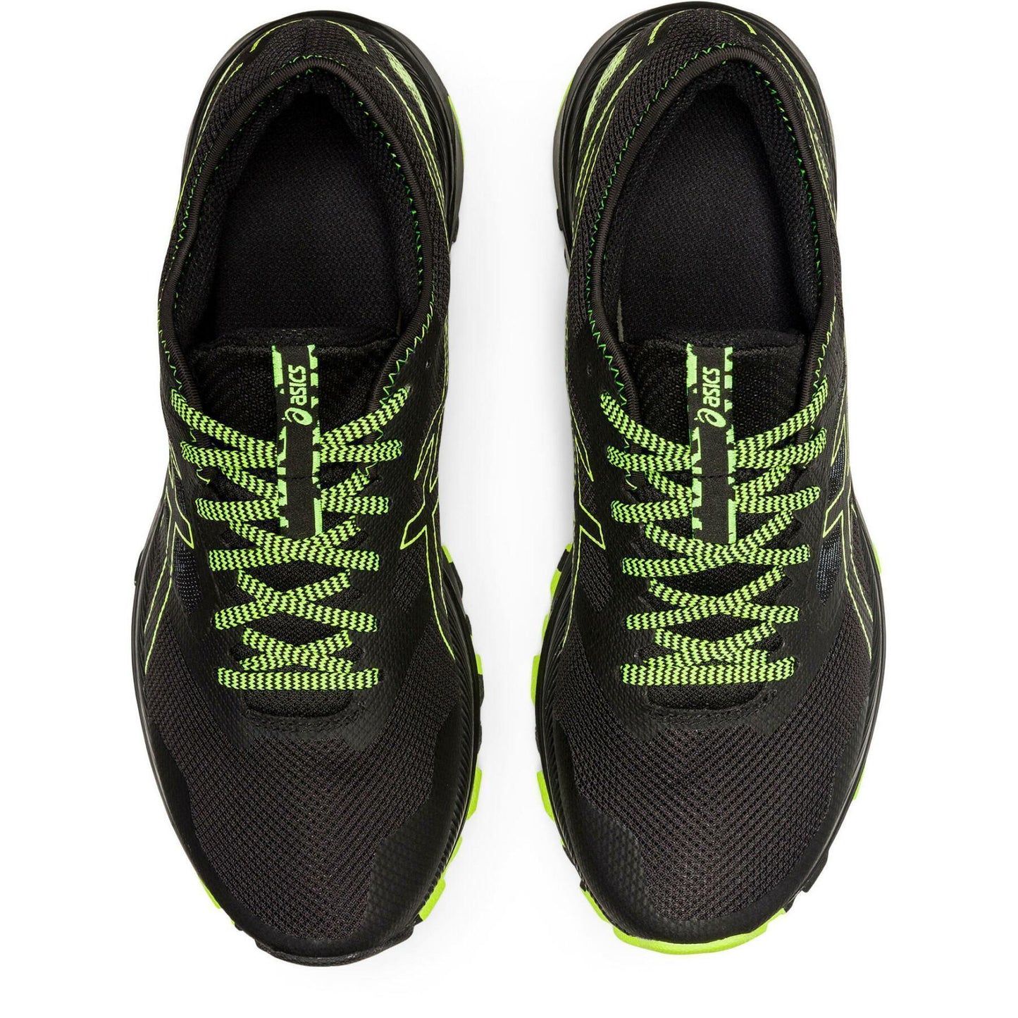 .Asics Mens Gel Excite Trail - Black/Hazard Green - (1011B194-002) - TRL - R2L11 L/P