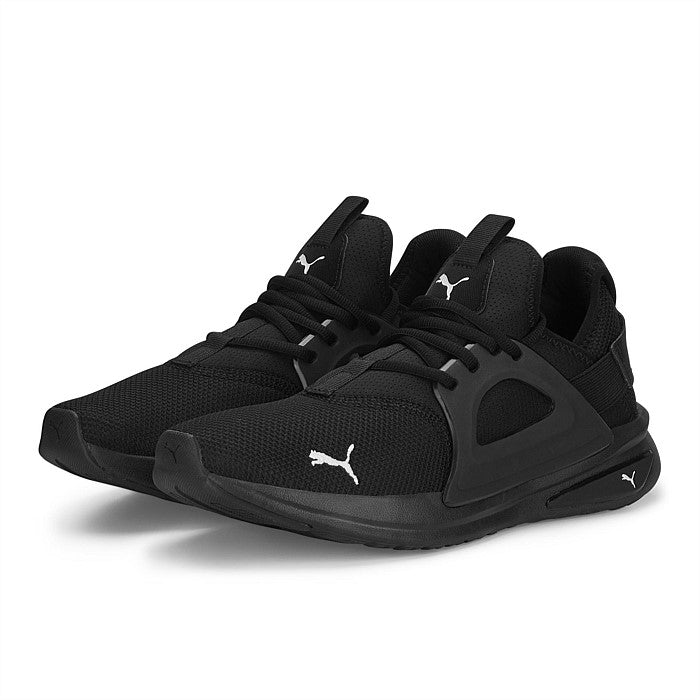 .PUMA Softride Enzo Evo Better Remix Mens - Black / White (378291 04) - WB - R1L5