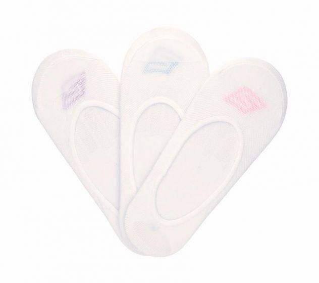 .Skechers Womens 3pk Microfiber Liner Socks - (101584-102) - F