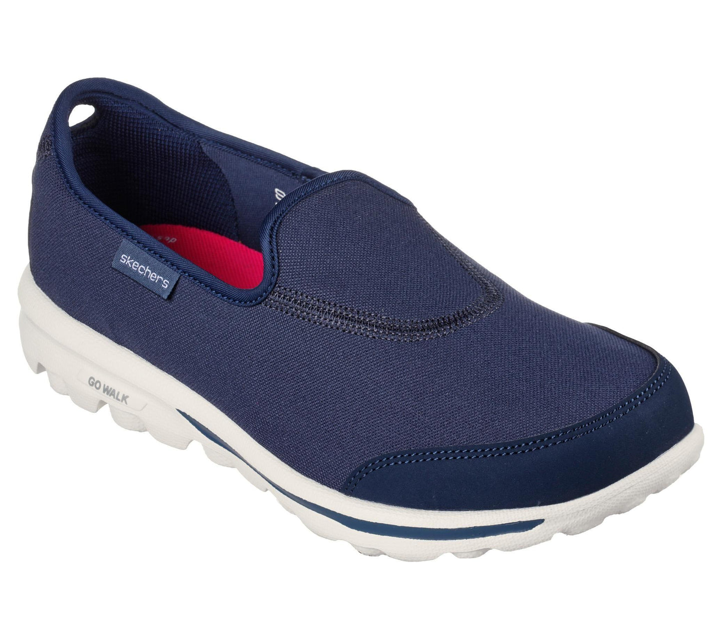 .Skechers Womens Go Walk Classic - NAVY - (124464.NVY) - NDL - R2L14 (F)
