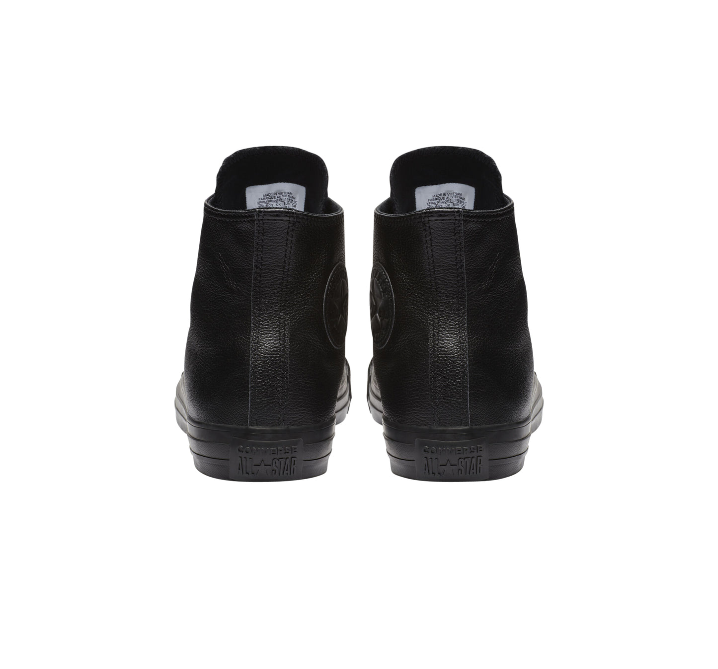 .Converse Chuck Taylor Unisex Leather Black Mono Hi - (135251) - MB Hi - R1L8