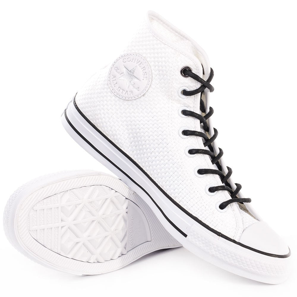 .Converse Chuck Taylor Amp Cloth Unisex Wht/Blk - (151024C) - CT - F - L/P