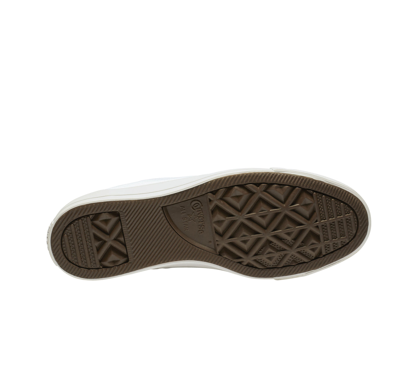 .Converse Chuck Taylor Canvas All Stars White Monochrome - (1U647) - MONOLOW - R1L8