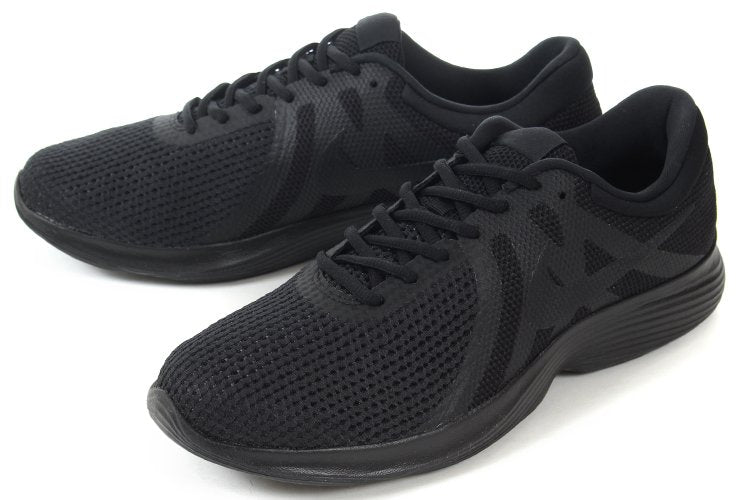 .Nike Revolution 4 Triple Black 4 - (908988-002) - J4 - R1L3