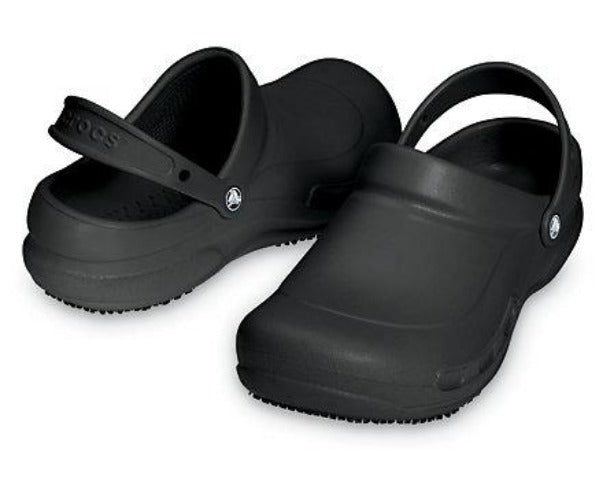 Crocs Unisex Bistro Clog Black (Non Slip Sole) - (10075-001) - BR