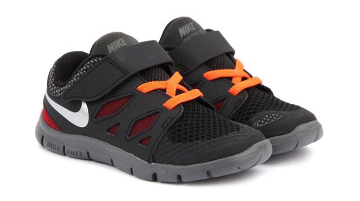 Nike Free 5 Toddler Black/Grey - (644429 006) - I1 - R1L1