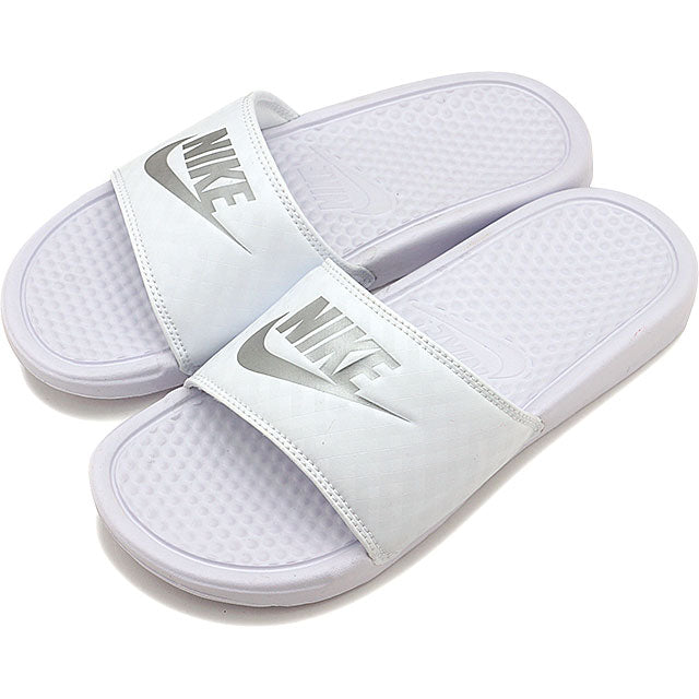 #Nike Womens Benassi JDI White/Silver - (343881 102) - WT - R2L15